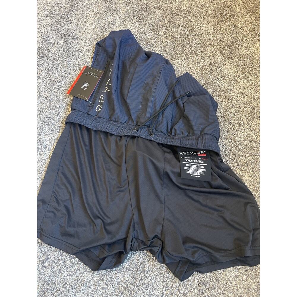 Spyder Swim Surf Sand Sun Men's Sz XXL UV Protection Mesh Liner Swim Trunk NWT - Picture 6 of 8